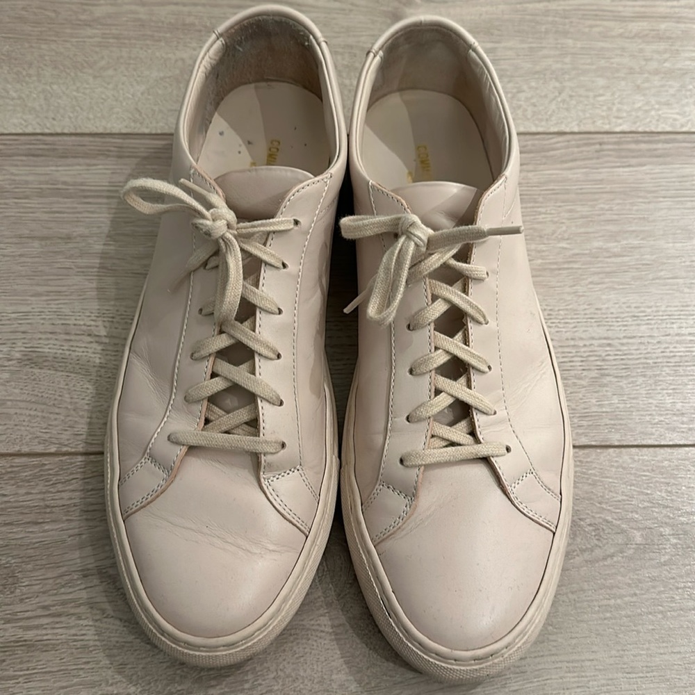 Men’s Matte Pink Common Projects Original Achilles Sneakers | Size 11